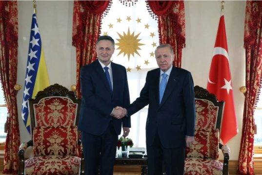 Sastanak u Predsjedničkoj palati: Erdogan ugošćuje Bećirovića