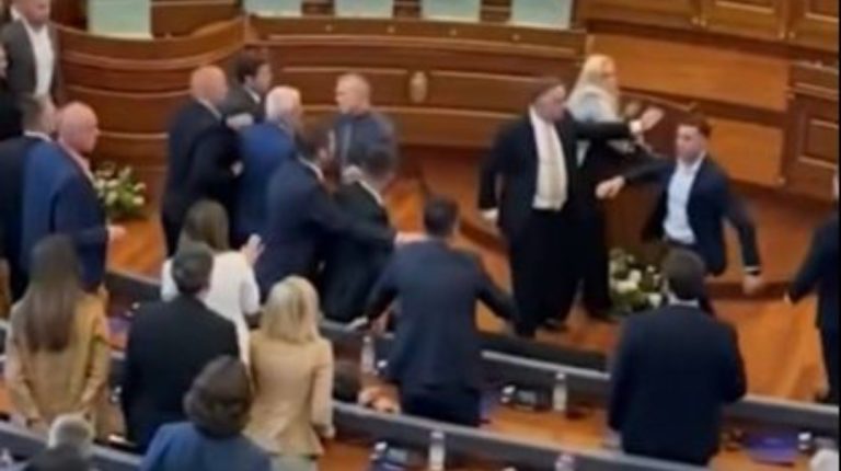 Incident u Skupštini Kosova: Zastupnica gađala Kurtija jajima