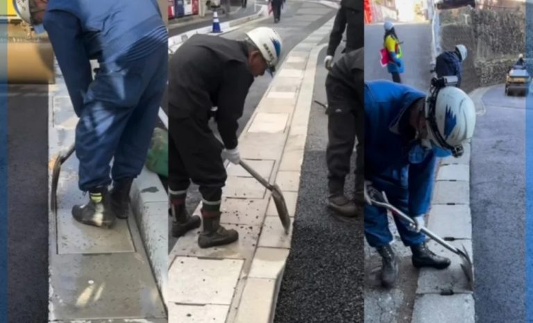 ​Savršenstvo na djelu: Kad Japanci asfaltiraju, rezulat izglada kao umjetničko djelo!